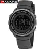 PANARS New Arrival Fashion Smart Sports Watch Men 3D Pedometer Pulso Watch Mens Diving Water Resistant Watches Alarm Clock 81152404