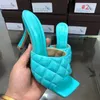 2020 Neue Luxus High Heels Leder Sandale Frauen Designer Sandalen High Heels Sommer Sexy Sandalen Größe 35-42 mit Box