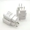 Caricabatterie a ricarica rapida QC2.0 5V 2A, normativa europea, testina di ricarica rapida USB universale US EU per: Iphone8 Plus X Samsung S8 + S9 +