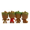 4 pièces/ensemble Miniature Petit Arbre Personnes BRICOLAGE Fée Jardin Micro Maison De Poupée Plante Pot Décor Bonsaï Terrarium Ornement Jouets