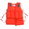 Kids Adult Life Jacket Vest Water Sports Foam Life Jacket Polyester for Drifting Boating Swimming Water Ski Surfing with Whistle