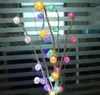 USB-Stromversorgung, LED-Schneeblume, Takraw-Laternen, Blumenarrangement, Äste, Lichter, Lampen, Beleuchtung, 50 cm