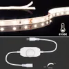 240 LED Specchio cosmetico Luci di vanità per vanità Kit di luce per trucco flessibile luci cosmetiche per decorazione della camera da letto con interruttore dimmer1802326