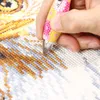 Ponto de ponto de ponta fofa Ofereça caneta ferramenta de pintura de diamante Acessórios de bordados de diamantes Kits Cross Stitch Kits Ferramentas de artesanato5497109