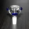 Pig Shape Head Glass Bowl For Hookahs Bong Smoking 14mm 18mm joint Clear Artificial blowing Bowls oil rig bongs water Pipe