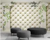 3d wallpapers European style Roman wwallpapers column living room soft pack TV background wall