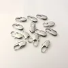 A granel 20 lotes 304 aço inoxidável 7 18mm prata lagosta garra gatilho fechos joias descobertas fazendo diy282s