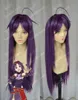 Fairy Tail Excellent discipline Konno Yuuki Deep Purple Cosplay Wig