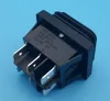 Free Shipping 10Pcs Waterproof Rocker Switch DPDT (ON-OFF-ON) IP65 Rated Black Good Quality