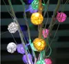 Lanternes LED Takraw en forme de fleur de neige, alimentation USB, arrangement floral, Branches d'arbre, lampes d'éclairage, 50cm