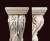 Os últimos F-063 requintadamente decorados romanos madeira coluna de artesanato de madeira carving acessórios novo europeus estigma suporte personalizado qualquer estilo e SI