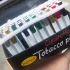 Mais novo 55 milímetros 78 milímetros liga de alumínio Cigarette Smoking Forma Hitter tubo 7 100pcs Caixa de Cores Um Hitter Bat Fumar cachimbo grátis DHL