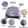 PORTABLE AUTOMATIQUE pop-up Mosquito Net Installation Étudiant pliable gratuit Bunk Netting Netting Tent Mosquito Net Home Decor Y200417 224B