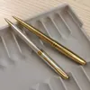 Stoholee Gratis Shipping Executive Ballpointpen Office School Leveranciers Metal Gold Silver Stationery Refill 0,7 mm Pennen schrijven