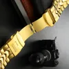 Temeite Mens Watch Top Brand Luxury Golden Watch Men en acier Quartz Watch mâle Affiche de bracelet étanche Relogio Dourado Masculino3355215
