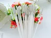 16.5cm * 5mm 100 Pcs / lot Stainless Steel Wire Plastic Handle Straw Cleaner Cleaning Brush Straws Cleaning Brush Bottle Brush