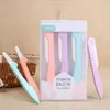 Профессиональный скребок для бровей Lady Professional Beauty Tool 3 набора складных ножей для формирования бровей Rascador De Cejas Profesional Lady Profesjonalna Skrobaczka Do Brwi