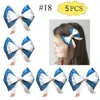5pcs princess hair bows yellow red beauty girl hair clips for girl hair accessories2721037