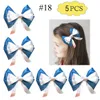 5PCS Princess Hair Bows Yellow Red Beauty Girl Hair Clips for Girl Hair Akcesoria2721037