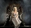 드래곤 목걸이 고품질 보석 Daenerys Targaryen 화재 및 혈액 노래 얼음 화재 게임 드래곤 배지 목걸이