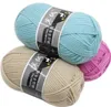 Mutil kolory ręcznie dzianiny gruby wełniany wątek ręcznie wykonane DIY Fine Wool Line Hat Scarf Coat Wool 1000g 7s / 3 przędz 5 motek