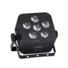 8pcs LED par lights battery dmx wireless uplighting 6x18 RGBWA UV 6in1 uplights for weddings dj wall washer bar light