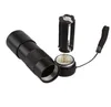 Wasserdichte 12 LED-Lampen UV-Taschenlampe 395 nm lila Licht Outdoor-Sport Jagd Radfahren Wandern Taschenlampen Taschenlampen Gelddetektor Lichter