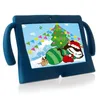 Crianças coloridas de papelão suave silicone Silicon Case Capa protetora de borracha com alça para 7 "Q88 A13 A23 A33 Tablet PC MID