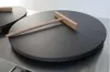 40 cm Diameter keuken voedsel verwerking apparatuur Gas type pannenkoek maken machine, roestvrij staal dubbele kop dunne crêpe maker