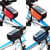 Fahrradtasche FahrradtaschenWasserdichte Touchscreen-MTB-Rahmen-Vorderrohraufbewahrung Berg- und Rennradtasche 57 Zoll Handyhaltertasche9904777