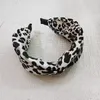 Godness Leopard Headwear Fascia per capelli Fascia per capelli di marca Fascia a tesa larga Fascia selvaggia di lusso per donna 7496022
