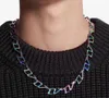 Lancé dans le luxe Collier laser Bracelet designer à la mode marque colorée Chaîne Collier lettres pour hommes et femmes Festival 256H