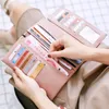 Trifold Wallets for Women Leather Clutch Checkbook Purse RFID Blocking with Credit Card Holder Organizer