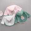 Baby Girls Clothes Kids Cartoon Sun-protective Clothing Summer Casual Anti-mosquito Top Cotton Air Condition Pullover Outfits AYP539