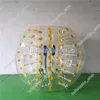 Gorący zderzak piłkarski playhouse 1,5 m dmuchiwane pętlowe piłki na zewnątrz ekscytująca gra dla dzieci dorosłych body zorb garnitury