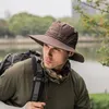 Outdoor Homens Mulheres dobrável rápido Pesca rápida secagem UV Protection Hat, Verão respirável escalada Sun Cap Freeship