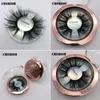 Lange Dramatische Mink Washes 3D Mink Eyelash 5D 25mm Lange Dikke Mink Washes Handgemaakte Valse Wimper Oog Makeup Maquiagem LD Serie 16 stijlen