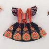 Babykleding kinderen kleding 2019 zomer peuter meisjes nationale stijl afdrukken jurken mouwloze eenvoudige expansie rokken meisjes strand jurken