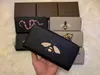 Women Animal pattern zipper wallet the most stylish cards and coins famous design men leather purse card holder