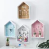 Key Holder Vintage Wall Mounted Bedroom Storage With Hooks Office Wood Letter Rack Hanging Multifunction Decoration Cottage