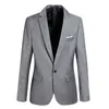 Groothandel-Heren Designer Bazers Jas Pak Hombre Homens Blazer Slim Fit Zakelijke Jurk S-4XL Zwart Blauw Wijnrood Party Masculino Suits