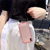 iPhone 13 Pro Max 12 Mini 11 XR 8 Plus用のフレームカバーマットケースなし