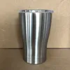 새로운 12 온스 현대 곡선 컵 뚜껑을 슬라이딩 스테인레스 스틸 아이 텀블러 진공 절연 어린이 머그잔 마시는 컵 텀블러