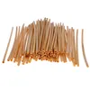 Drinking Straws 100PCS Natural Wheat Straw Biodegradable Environmentally Friendly Portable Bar Kitchen Accessories1