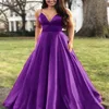 Lyx 2020 Rosa Royal Blue Aftonklänningar 2020 Afrikansk Saudiarabien Formell Klänning för Kvinnor Slidiga Long Prom Lugnar Celebrity Robe de Soiree