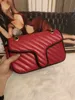 Fashion Chain Marmont Lady Evening crossbody bag Handbags high quality Handbag Pu Leather Women Shoulder Bags 443497335t