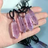 Natural Crystal Quartz Jewelry Pendant Quartz Necklace Crystal Obelisk Wand Healing Crystal Natural Stone Crafts jewelry