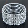 Diamant-Tennisarmband für Frauen, Hochzeit, Bling, vereist, Kettenschmuck, Strass-Kristall-Armband für Damen, Tropfenverschiffen 0209