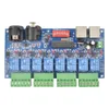1 pièces 8CH DMX 512 LED de contrôle DMX512 gradateur relais sortie décodeur Max 10A WS-DMX-RELAY-8CH