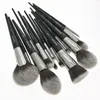 Sywinas 15pcs professional makeup brushes set blending foundation eyeshadow cosmetics contour make up brushes.